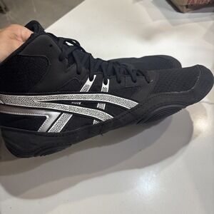 Size 15 - ASICS Snapdown 4 Wide Black White